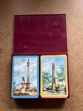 THOMAS DE LA RUE CENOTAPH PLAYING CARDS - 2 x 52 CARDS - FREE UK POSTAGE!!
