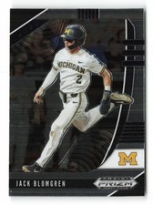 2020 Panini Prizm Draft Picks Jack Blomgren #PDP140 Michigan Wolverines