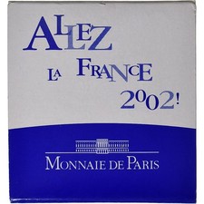 [#1510070] France, 1/4 Euro, World Cup, BU, 2002, Monnaie de Paris, Silver, MS