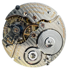 Antique 16s 1927 Hamilton 21j Mechanical Railroad Pocket Watch Movement 992