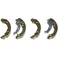 ORIGINAL® Brembo Bremsbackensatz Hinten für Ford KA Fiat 500 PANDA 500L PANDA