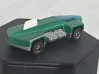 Hot Wheels Redline 1970 What 4 Green With Blue Windshield White Fin Display Case