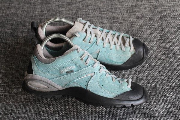 Women Lowa Boots Blue Suede 37.5