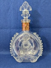Remy Martin Louis XIII Baccarat Empty Bottle & Stopper Used