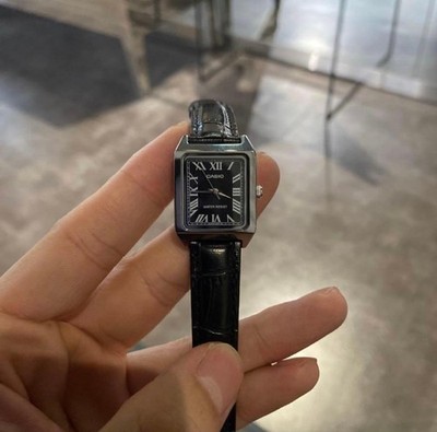 Casio Casio Tank Watch Used From Japan