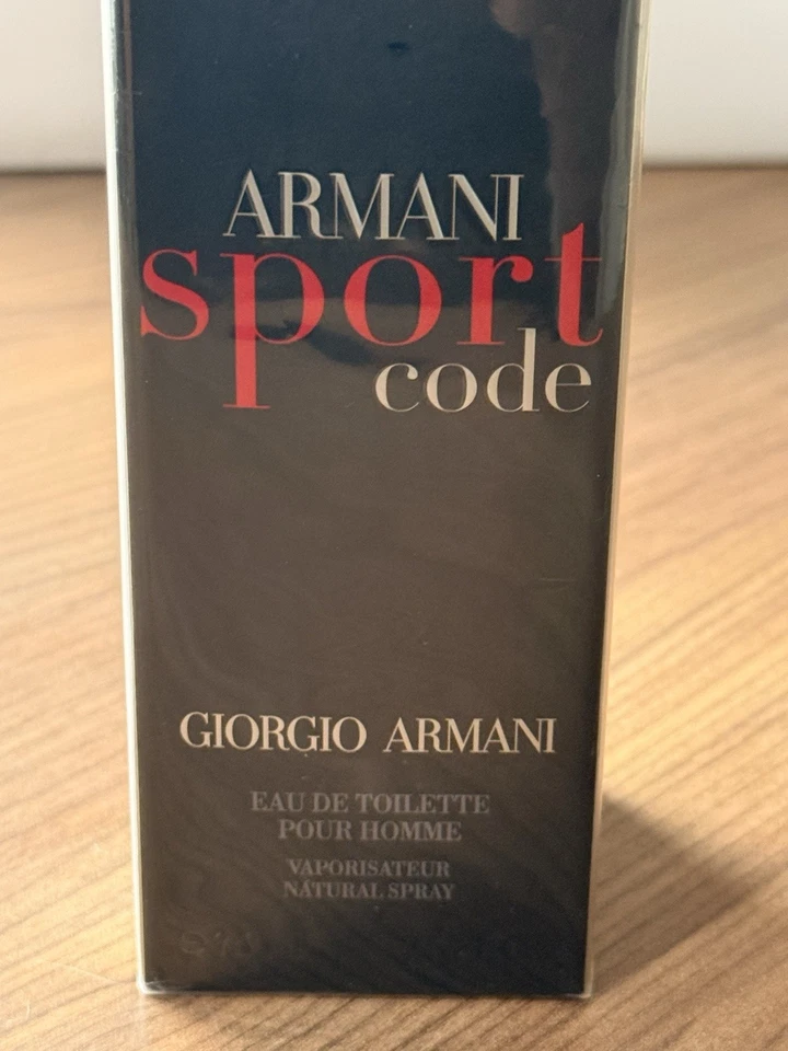 Giorgio Armani Code Sport 2,5 OZ / 75 ML EAU DE TOILETTE SPRAY DESCONTINUADO. NUEVO Foto 4 de 4