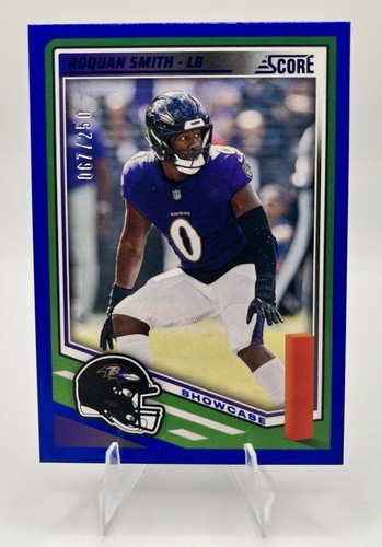 2025 Panini Score Football - Roquan Smith #10 SSP/250 Baltimore Ravens Showcase