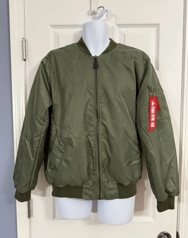 Kanye West Yeezus Tour 2013 Green Bomber Jacket Limited Edition Size XL Yeezy - Image 2 of 4