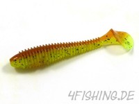 "Keitech 2,8\" Fat Swing Impact - Farbe Motoroil / Chartreuse"
