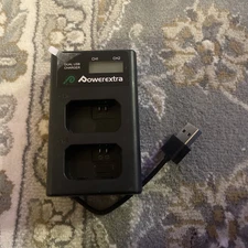 Powerextra  NP-FW50 Dual Digital USB Charger Used