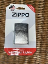 New In Package Genuine ZIPPO Windproof Lighter - Chrome - MADE IN USA