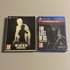 The Last Of Us Remastered Only On PlayStation Sleeve/Slip Cover + Game *Nr Mint