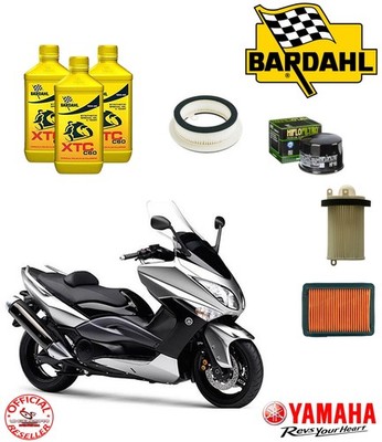 OIL CUTTING KIT BARDAHL XTC AIR FILTERS YAMAHA PULLEY T-MAX TMAX 500 08 >11