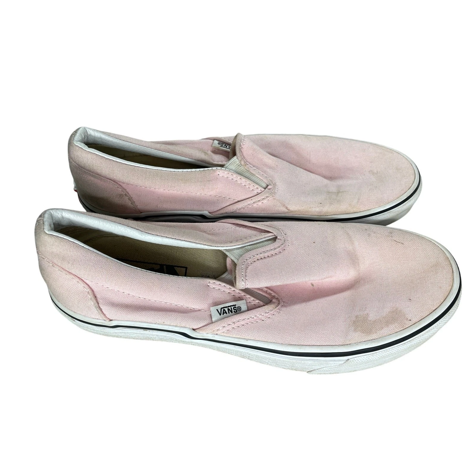 VANS Scarpe mocassino Van slip on donna taglia 8 tela rosa chiaro 500714 VEDI DESCRIZIONE