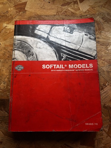 Original OEM Factory Harley-Davidson Softail 2010 Service Manual 99482-10