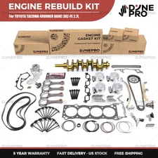 Engine Rebuild Overhaul Kit Belt Water Pump For 98-04 Toyota Tacoma 3RZ-FE 2.7L
