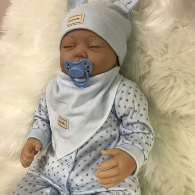 Real Life Reborn Baby Dolls Vinyl Silicone Realistic Newborn Boy Doll X-mas Gift