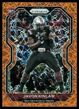 2020 Panini Prizm #302 Javon Kinlaw Prizm Lazer