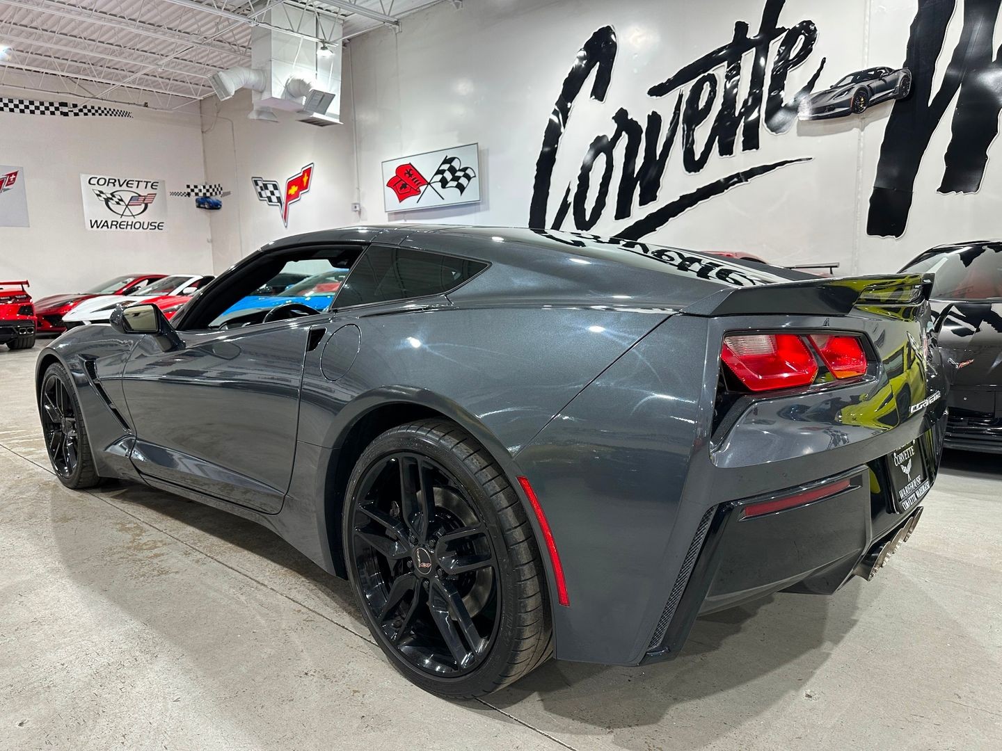 2014 [GBV] Cyber Gray Metallic Chevrolet Corvette   | C7 Corvette Photo 4