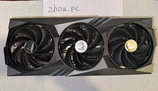  FOR PARTS Shroud Cooler Radiator For MSI RTX 4090 Gaming X Trio Cooler Only 
