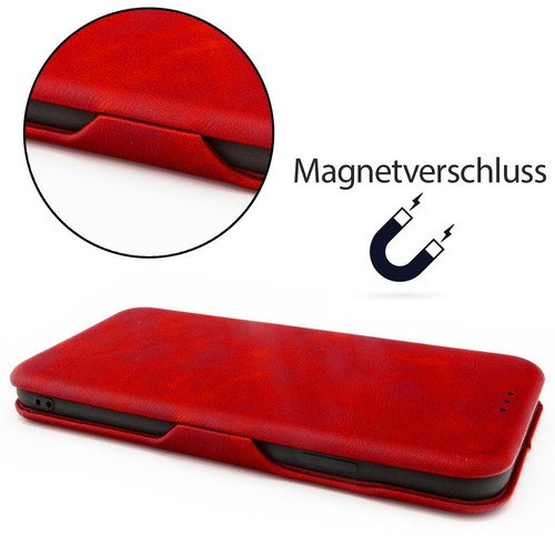 Für Samsung Galaxy S10 Style Handy Hülle Schutz Tasche Flip Case Klapphülle - Bild 6 von 6