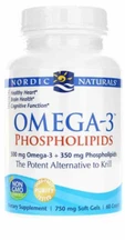 Nordic Naturals Omega-3 Phospholipids - Omega DHA & EPA Krill Alternative, 60 Ct