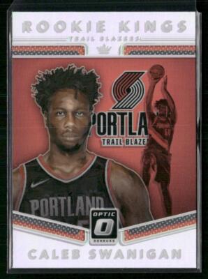 2017-18 Donruss Optic #15 Caleb Swanigan Rookie Kings Holo RC