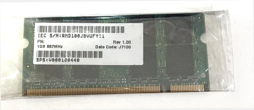 [New Old Stock] Samsung 1GB DDR2 RAM PC2-5300 667MHz M470T2953EZ3-CE6 - Image 2 of 2