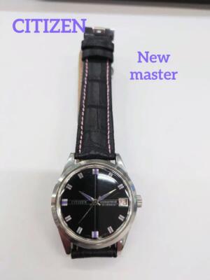 松吉モデル Watch Citizen 4-180615 Model New Master 21 Jewel Manual Winding