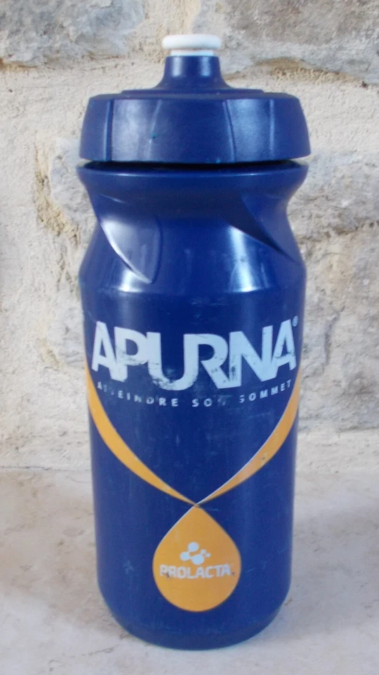 Botella de agua APURNA bicicletas bicicleta de carretera equipo ciclismo azul Zefal Francia Foto 3 de 4