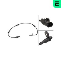 Optimal Sensor DrehzahlfüHler Hinten Rechts Links FüR Fiat 500 C 312_ Brandneu