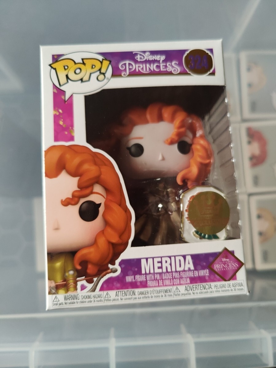 Funko Pop! Disney Princess Gold Merida #324 Special Edition UK