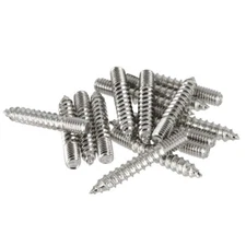 WOOD SCREWS SADDLE SCREWS ADAPTER FOR CONCHOS 1 inch -10/pack *screw only* 