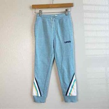NEW Levi  s Kids Blue Jogger Sweatpants Size Small 8-10 Years
