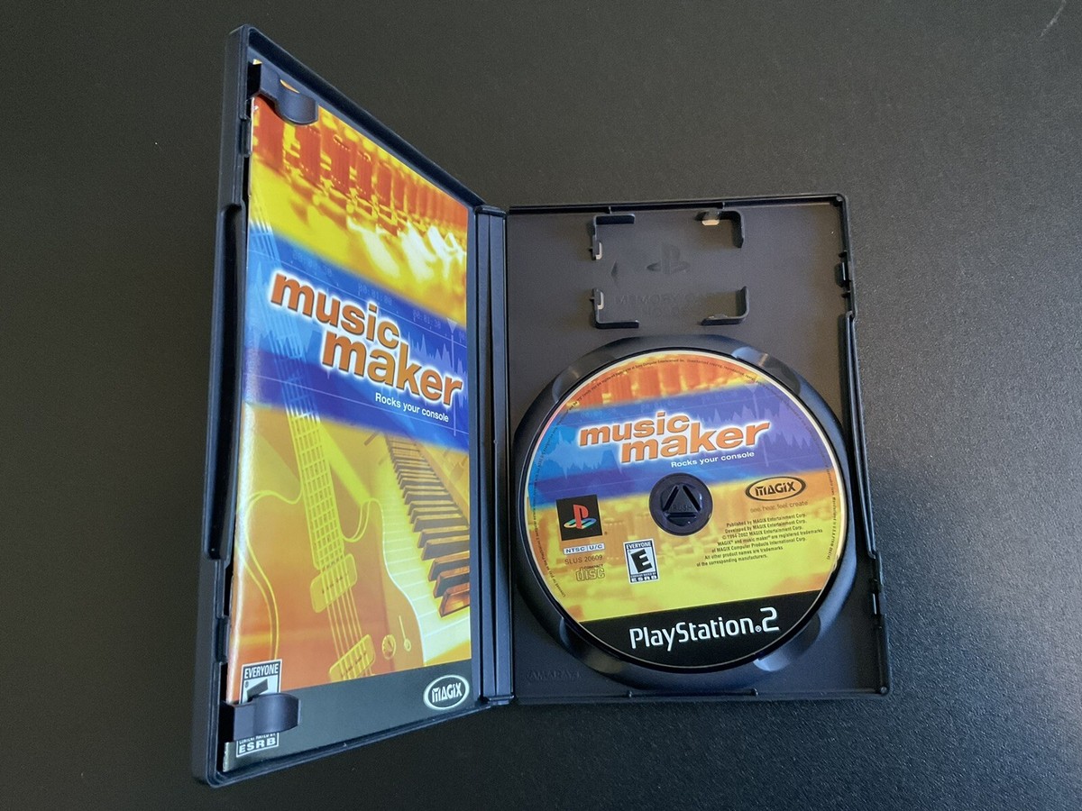 MAGIX music maker (Sony PlayStation 2, 2003) CIB TESTED MAGIX music maker (Sony PlayStation 2, 2003) CIB TESTED
