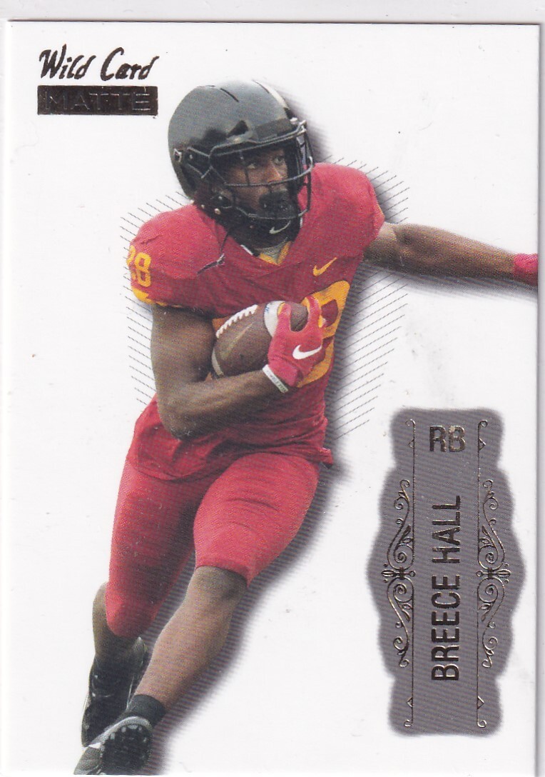 2022 Wild Card Matte #LBC-10 Breece Hall | eBay