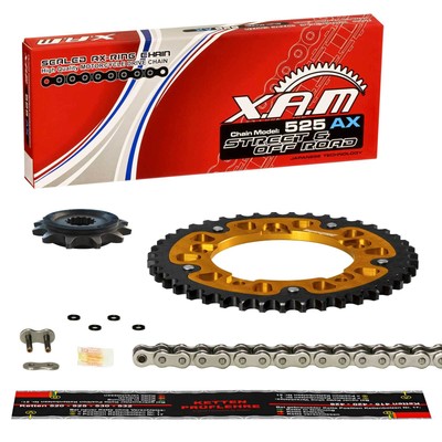 Kettensatz Kawasaki Ninja ZX-10RR (ZX1002E) 19-20, XAM EXTRA, Stealth G gold