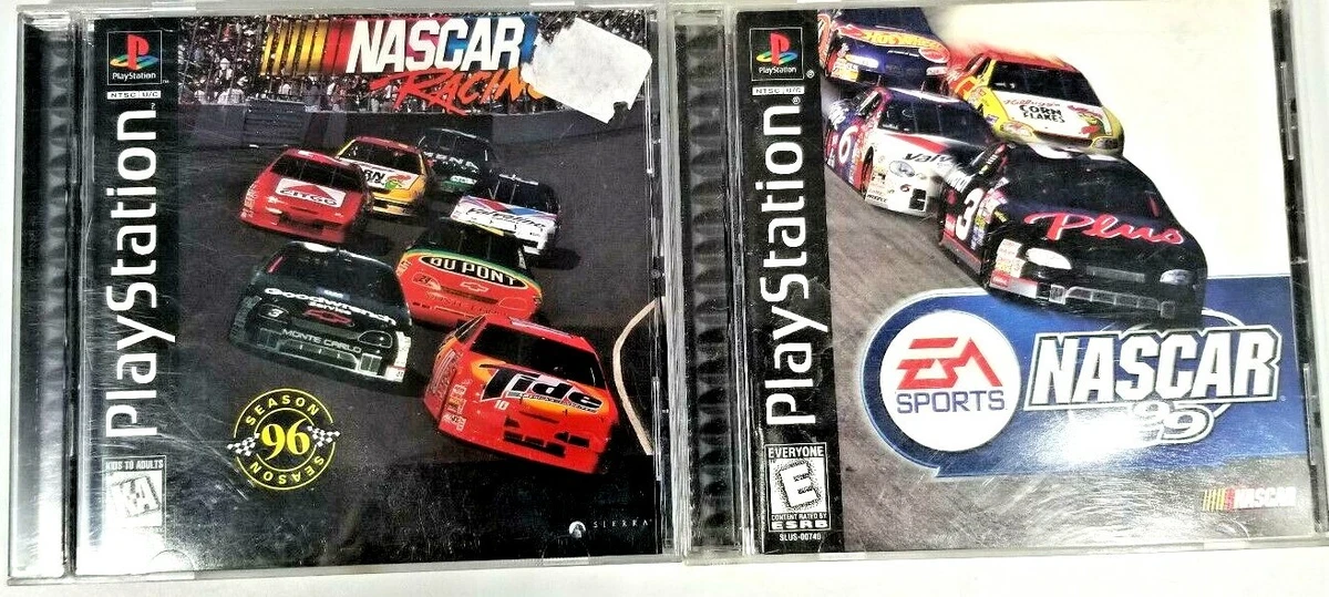 SONY PlayStation PS1 Nascar 99 and Nascar Racing