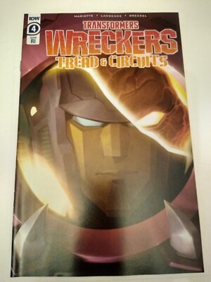 IDW Transformers Treads & Circuits issue 4 Cover RI 1:10 Variant Pitro-Durocher