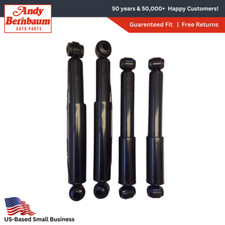 1951-1954 Plymouth Front Rear Side Gas Filled Struct Shocks Absorbers Set