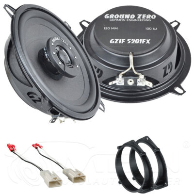 GROUND ZERO LAUTSPRECHER für HYUNDAI I10 III / 3 ab 2019 Front Tür 100W #BJ3Y