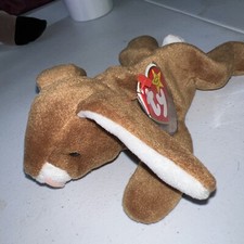 Ty Beanie Baby  Ears  1995 Rare PVC Pellets Original w/ Errors - Free Ship G3