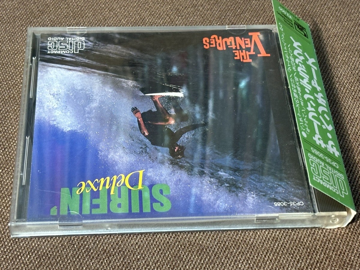THE VENTURES ‎Surfin' Deluxe JAPAN CD CP35-3085 U U3A2 OBI 3,500