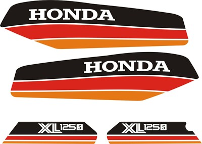 Honda XL125S Decal Kit | eBay