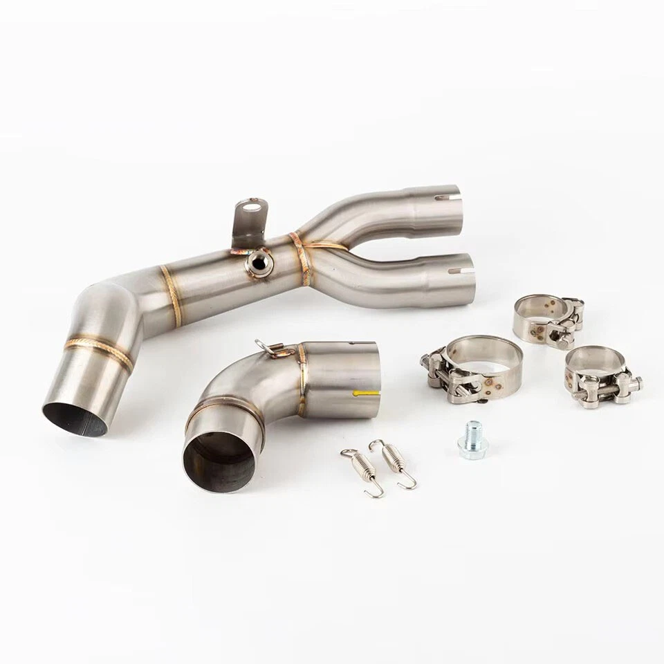 Sistema de escape para Honda CB1000R CB1000RA 2009-2018 tubo de enlace trasero medio antideslizante Foto 3 de 4