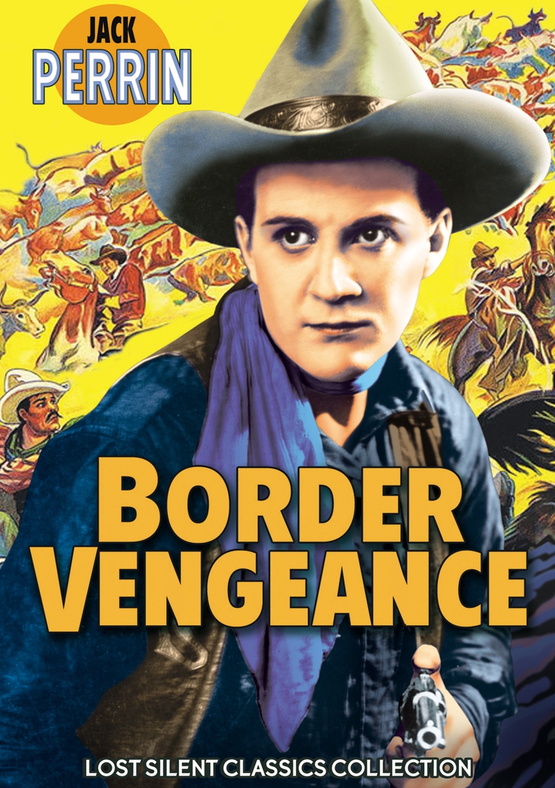 Border Vengeance (1925) (Silent) (DVD) Jack Perrin Josephine Hill Vandall Darr