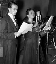 Foto de música antigua The Wayne King Show Radio, Olan Soule y Alice Goodkin