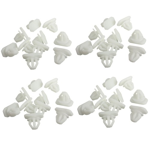 Clips De Moulure De Passage De Roue Pour Nissan Qashqai MK2 J11 - Lot De 18 Pièces, Nylon, Remplacement OEM