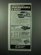 Anuncio Crane Cams 1984 - Econopower Cams Performance