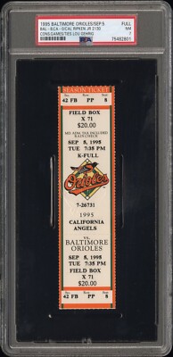 CAL RIPKEN 2130 CONSECUTIVE GAME STREAK TIES LOU GEHRIG 1995 FULL ...
